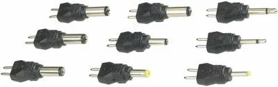 Productafbeelding van Voltcraft MW 8XC2 netvoeding adapterset met 2 jackadapters en 7 laagspanningsadapters, recht, 9-delig (28167C32)