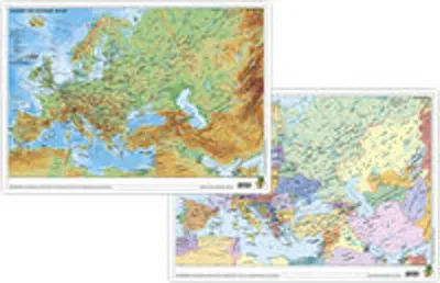 Produktbild von Europa und der Nahe Osten physisch/politisch