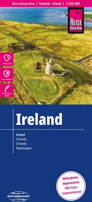 Produktbild von Reise Know-How Landkarte Irland / Ireland (1:350.000)
