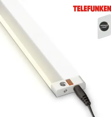 Immagine prodotto di Telefunken Sensore lampada da incasso, 50 cm, 9 W, 700 lm, argento