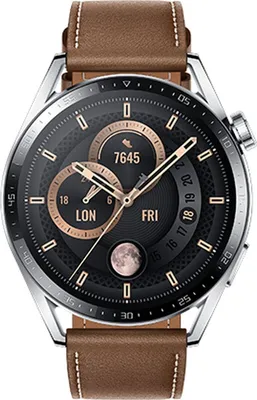 Produktbild von Huawei WATCH GT 3, 3,63 cm (1.43"), AMOLED, Touchscreen, GPS, 42,6 g
