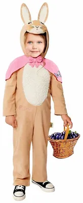 Immagine prodotto di Peter Rabbit - Costume classico per bambini “Flopsy” SM3614 (104) (marrone chiaro/bianco/rosa)