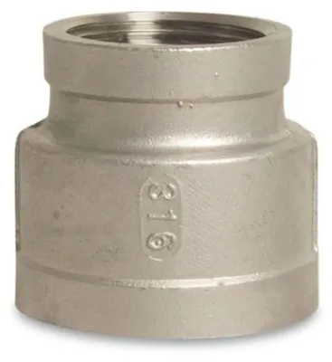 Immagine prodotto di Raccordo Riduzione Filettato Acciaio Inox 1 1/2" x 1 1/4"