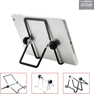 Produktbild von K-S-Trade Tablet-Ständer Tablet-Halterung Tablet-Aufsteller kompatibel mit Blackview Tab 11 Wi-Fi faltbarer Tischständer Tablet Halterung
