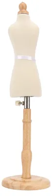 Produktbild von Damen Schneiderpuppe mit Holzsockel
