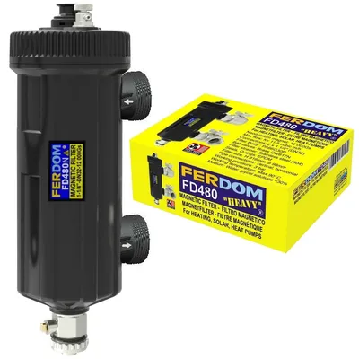 Productafbeelding van FD480N HEAVY magneetfilter voor centrale verwarming en warmtepompen