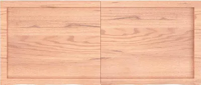 Obrázok produktu pre vidaXL Nástenná polica svetlohnedá 120x50x(2-4) cm dubový masív