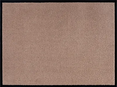 Produktbild von NYVI Fußmatte Unicolored - Pflegeleicht, Strapazierfähig, Anti-Rutsch - Fußabtreter Schmutzfangmatte - 80x120 cm Rechteckig - Beige