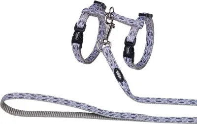 Produktbild von Nobby 88788, Katze, Zuggeschirr, Grau, Nylon