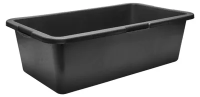 Produktbild von Garronda Mörtelwanne 2 Pack 40 L Rechteckig Mörtelkübel Kunststoffwanne – stabile Maurerkübel aus recyceltem PE Mörtelkasten für Beton, Garten oder Werkstatt GD-0169