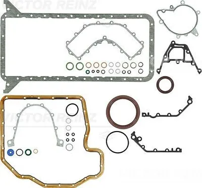 Produktbild von REINZ 08-31828-01 Dichtungssatz Kurbelgehäuse für BMW 5 Limousine (E39) 5 Touring (E39) X5 (E53) 7 (E38) 5 Limousine (E34)