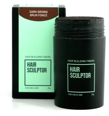 Zdjęcie produktu dla Sibel Hair Sculptor – włókna zagęszczające do włosów, ciemnobrązowe, 25 g