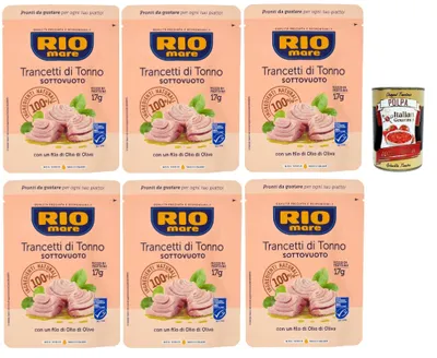Produktbild von Rio Mare Italian Gourmet Trancetto di Tonno in olio di oliva 6 x 70g Thunfisch