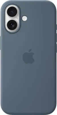 Image de Coque en silicone pour iPhone 17, MagSafe, Anchor Blue