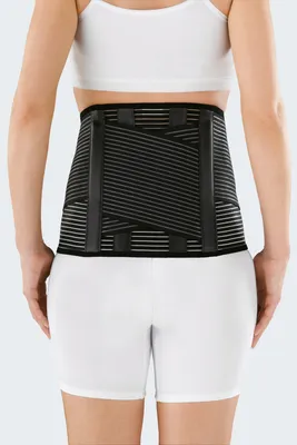 Produktbild von Kreuzbandage Lumbamed Active, schwarz>>>>Gr. 5