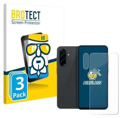 Produktbild von 3x BROTECT Schutzglas für Samsung Galaxy A36 5G (Display+Kamera) Schutzfolie Panzer Folie Glas Display Schutz klar