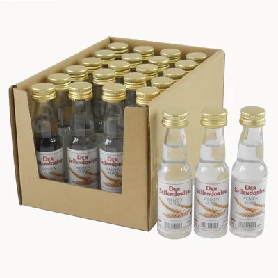 Produktbild von Echter Sellendorfer Weizen Korn 24er Pack (24 x 2 cl / 32 % vol.)