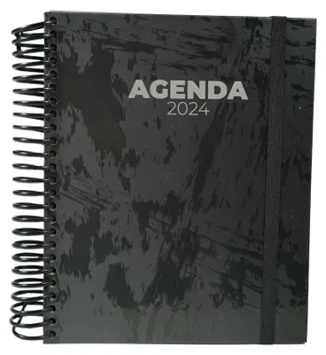 Image de Agenda scolaire quotidienne 2024 pour enseignants et étudiants, format compact