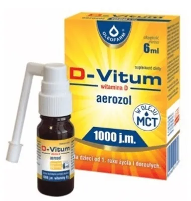 Immagine prodotto di Aerosol D-Diet con vitamina D, 1000 UI, 6 ml