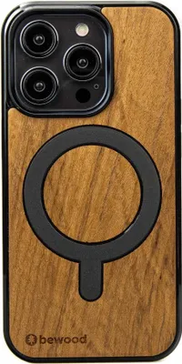 Image de Housse en bois Bewood pour iPhone 15 Pro IMBUIA avec MagSafe