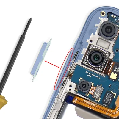 Produktbild von Samsung, Lautstärketaste Ersatzteil für Galaxy A15 4G Service Pack, Blau