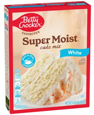 Produktbild von Betty Crocker Super Moist White Cake Mix 403g