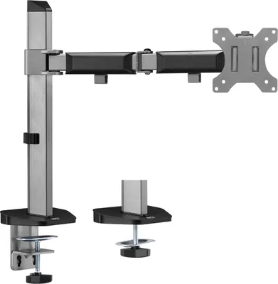 Produktbild von ACT Monitor-Tischhalterung, 1 Bildschirm bis 32", grau AC8335