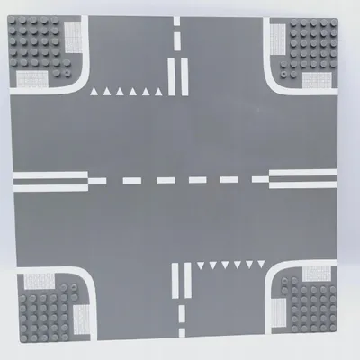 Produktbild von Blocki Aufbauplatte 32x32 Straßenplatte Kreuzung