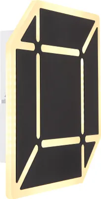 Produktbild von Globo Lighting Wandleuchte Metall schwarz matt, LED