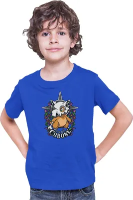 Zdjęcie produktu dla Koszulka Dziecięca Japan Anime Manga Pokemon Cubone, 5-6 Jahr - 116 / Niebieski