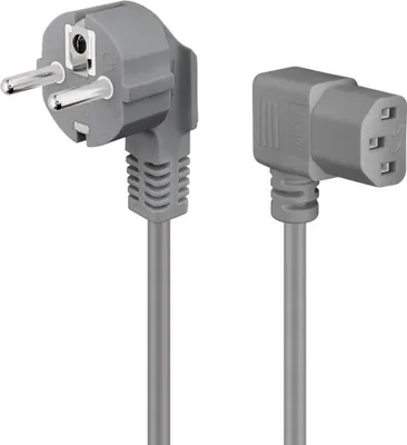 Obrázek produktu pro Goobay 50079, 2 m, Zásuvka typu F, IEC C13, H05VV-F3G, 250 V