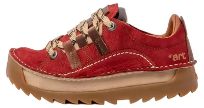 Image de Art Chaussures pour Homme/Femme 0590 PLEASANT TIBET / SKYLINE Couleur Rouge