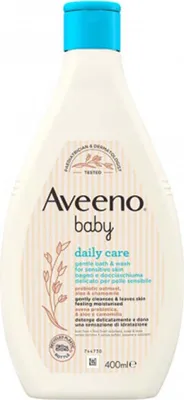 Image de Aveeno Baby Bathing Lotion, 400ml (PRODUIT D'ALLEMAGNE)