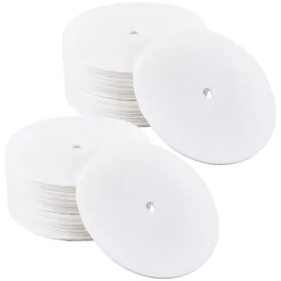 Kaffeefilter aus Papier, 400 Stück, ungebleicht, 8,2 cm, weiß
