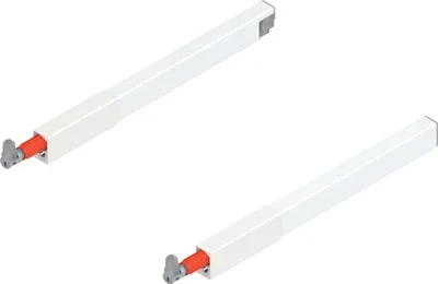 Produktbild von BLUM ANTARO Tandembox Längsreling Set, NL 300,  Seidenweiß