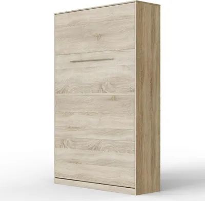 Produktbild von SMARTBett Schrankbett Standard Eiche Sonoma 120 Vertikal