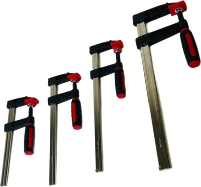 Produktbild von Profi 16 tlg Set Schraubzwingen 150 - 300 mm Leimzwinge Kuststoffgriff