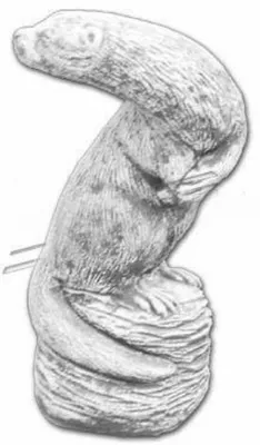 Immagine prodotto di Decorazione da giardino Furetto Terrazza Figure di pietra Figura Decorazione Statua Scultura
