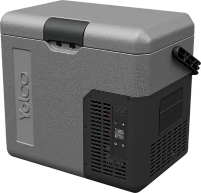 Zdjęcie produktu dla Yolco ET18 Węglowa lodówka z zamrażarką mini przenośna lodówka elektryczna ze sprężarką 12/24 V DC do samochodu, ciężarówki, łodzi