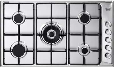 Obrázok produktu pre De’Longhi DLI 59 DD, Nerezová oceľ, Vstavaný, 90 cm, Plynový, Nerezová oceľ, 5 zone(s)