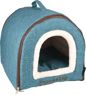 Immagine prodotto di Cuccia per fenicotteri Snoozebay, casetta blu