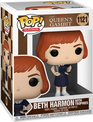 Produktbild von The Queen's Gambit - Beth Harmon with Trophies 1121 - Funko Pop! - Vinyl Figur