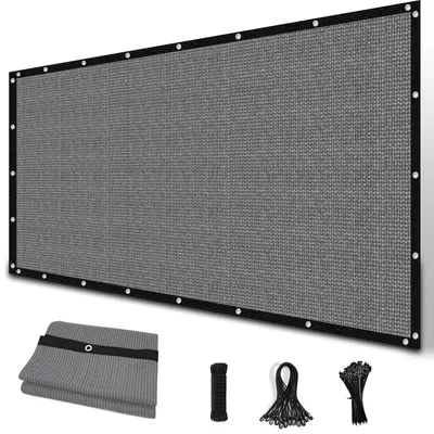 Obrázok produktu pre Sieť na tienenie s UV ochranou, rozmery 2 x 4 metre, vhodná do záhrady a na balkón