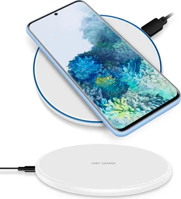 Produktbild von QI Wireless 15W Ladestation für Samsung Galaxy S25 Plus Ultra schnelles Laden