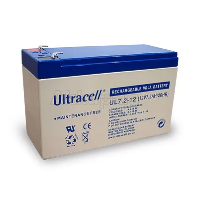 Produktbild von Wentronic 42047, 7200 mAh, Plombierte Bleisäure (VRLA), 12V