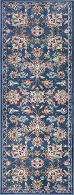 Image de Hanse Home Tapis d'Orient Caracci bleu multicolore