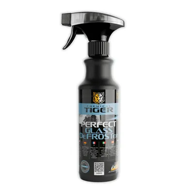 Obrázok produktu pre CHEMICAL TIGER - Odmrazovací sprej na autá - Odmrazovanie čelného skla do -60 °C Možno použiť na lak a gumové časti - Perfect Glass DeFROSTer 500 ml