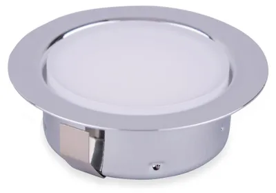 Produktbild von kalb | LED Einbauspot Unterbauspot für Möbel, Metall-chrom mit ABS, 2W warmweiß