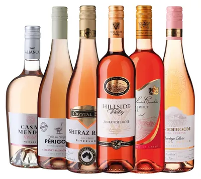 Produktbild von Hverdagens Storfavoritter Rose - 6er Sortiment Rosé Weine 10,5 - 14% 0,75L