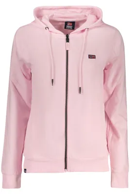 Produktbild von Damen-Sweatshirt Rosa mit Reißverschluss: Stylischer Norwegen-Look